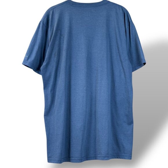 Fox Tech Racing Active T-Shirt Mens Size XL Blue Premium Graphic Logo Motocross - Picture 6 of 10